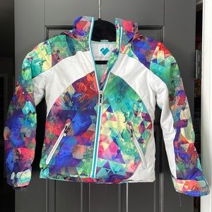 Obermeyer girls ski/snowboard jacket size 6-7